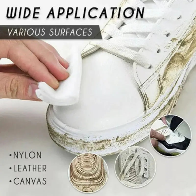 Portable Shoes Cleaning Wipes, Disposable Shoe Wipes, Dirt Cleaning Wipes even.pk